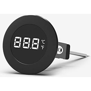 TIMEMORE Digitale thermometer met lange sonde voor koffie brouwen, bakken, koken, zwart