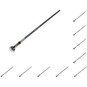 10 set Wimper Wenkbrauw Borstel Fan Vorm Cosmetische Applicator voor Natuurlijke Wimpers