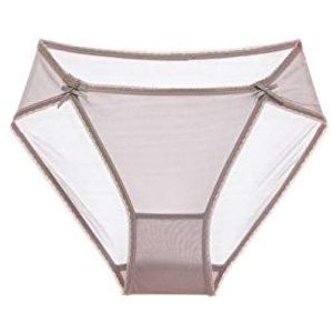 SilRiver Dames 100% Zijde Comfortabele Slipjes Ondergoed Zijde Slips Ademend Stretch Modieuze Slips Zijdeachtige Touch, roze, M