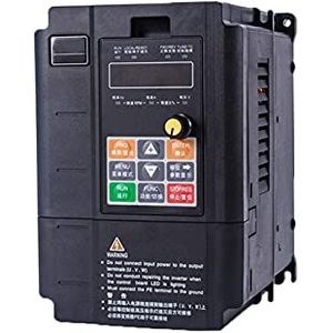 Variable Frequency Drive Zware lading 4KW / 5.5KW Variabele frequentie aandrijving 3 fase snelheidsregelaar omvormer motor seriële for Spindle Motor Speed Control(4KW Vector)