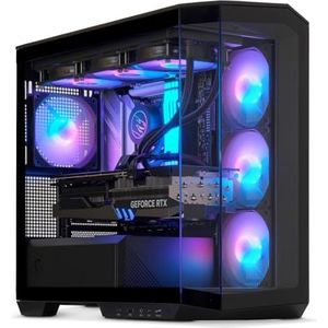 Sedatech Advanced Gaming PC Waterkoeling Full Vision • AMD Ryzen 9 5900X • RTX4060Ti • 32Gb RAM • 1Tb SSD M.2 • zonder OS