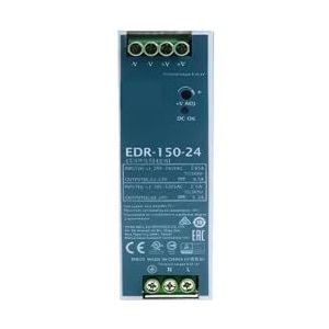 Voeding met enkele uitgang, 150 W, EDR-150-24