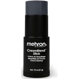 Mehron Make-up CreamBlend Stick | Gezichtsbeschildering, lichaamsbeschildering en foundation make-up | Lichaamsverf stift (Monster Grey)