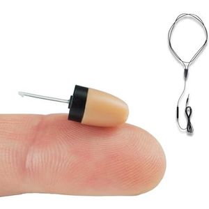 PingaOculto Spy Oortelefoon Spion Draadloze Oortjes Verborgen Mini Onzichtbaar voor Mobiele Telefoon met Microfoon - Oordopjes Draadloos Invisible Oortjes Hidden Examen (Spy Oortelefoon Vip Pro Mini)