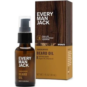 Every Man Jack Sandalwood Beard Oil - 28 ml by Every