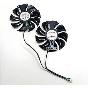 LMNCBVYA GA91B2U 12V 0.40A 87mm 4Pin Cooling Fan for Dataland RX470 RX480 Graphics Card - Replacement Fan