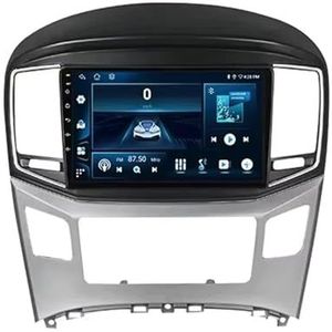 Android 13 Autoradio 9 inch Touch scherm dubbele Din auto stereo voor Hyundai H1 II 2 TQ 2015-2021 met Bluetooth/FM radio/wifi/USB/stuurwielbediening/GPS(4 Core 4+64G)