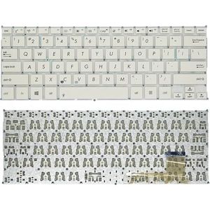 Russisch Spaans Braziliaans laptoptoetsenbord VOOR voor X201 X201E S200 S200E x202e Q200 Q200E MP-12K13US-920W(US New White)