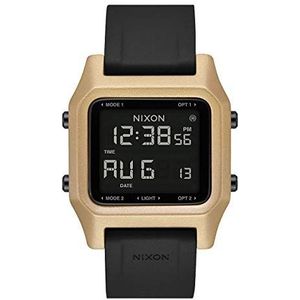 Nixon Digitaal Chinees automatisch herenhorloge met kunststof armband A1282-010-00