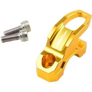 Voor HON&DA ADV350 ADV 350 2020 2021 2022 Motorhaakhanger Gemodificeerde Hoofdremcilindertas Helmhouder Klembeugel Duurzame Haak(Goud)
