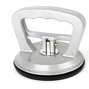 zuigheffer, Glazen zuignappen Zwaar uitgevoerd aluminium vacuümplaathandvat Lift Tegelzuignapheffer(Single claw)