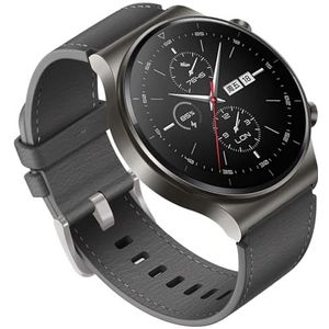 yeziu Lichtgewicht zachte bandjes voor Huawei Watch GT GT2 GT2 PRO horlogeband heren en dames armband 22 mm(Color:Gray)