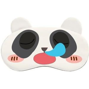 1Pc Katoen Cartoon Gezicht Slaap Oogmasker Leuke Grappige Oogbedekking Slaapmasker Reizen Rest Oogband Kids Oogschaduw Patch Blinddoek (15)