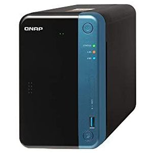 QNAP TS-253BE NAS Ethernet LAN Zwart J3455
