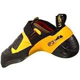 La Sportiva Unisex Skwama zwart/gele klimschoenen, 37.5 EU, Zwart Geel Door, 42.5 EU