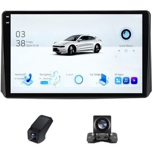 Android autoradio 2 Din geldt voor UAZ Patriot 3 2016-2021 met Draadloze Carplay Android Auto GPS Navi WiFi 9 inch met Bluetooth FM/RDS+ Achteruitrijcamera/Stuurwielbediening(C20Plus)