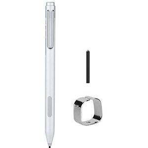 Zerone Stylus Screen Pen Active Tablet invoerstift voor Microsoft Surface Pro3 Pro4 HP Stylus hoge gevoeligheid (zilver)