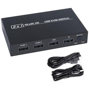 FUXIU HDTV USB Schakelaar Hoge Prestaties 4K 30Hz Videobron Naadloos Schakelend Apparaat bouwt Automatische Aanpassing in
