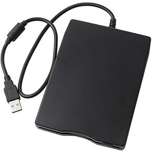 Externe Diskette Drive - USB - 1,44 MB - Voor PC - Compatibel met Windows