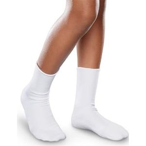 SmartKnitKIDS Naadloze Sensitivity Sokken, Kleur: wit., Small