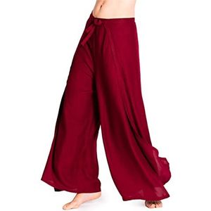 PANASIAM Sunshine Pants plain, bordeaux red, M