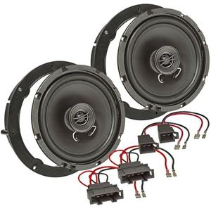 tomzz Audio 4049-000 Luidspreker Installatie Set geschikt voor Seat Altea Mii Ateca Toledo Ibiza 165mm Coaxiale Systeem TA16.5-Pro