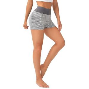 Honingraat Zomer Sport Shorts Vrouwen Hoge Taille Perzik Lifting Korte Leggings Sexy Push Up Gym Fitness Workout
