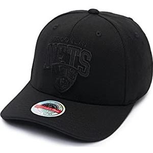 Mitchell & Ness Snapback Classic Red Black Out Arch, zwart, Eén maat