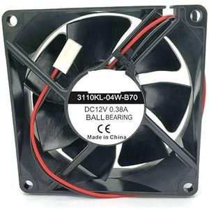3110KL-04W-B70 8025 12V 0.38A Laptopkoelventilator 3110KL-04W-B60 .34a 3110KL-04W-B50 .30A(3110KL-04W-B60)