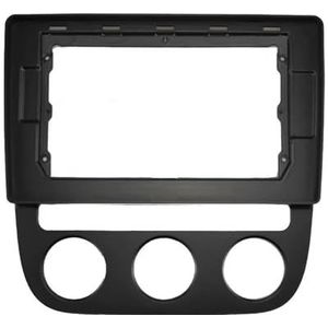 2 Din Autoradio Dashboard Montage Installatie Trim Frame Stereo Kit Voor VW Voor Sagitar Voor Jetta 5 2006 2007 2008 2009 2010 2011 2012 Auto Fascia Radio Paneel(AT AC)