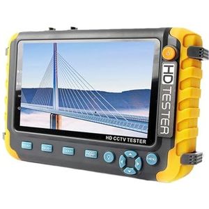 CCTV-tester, CCTV-monitortester, CCTV Tester Monitor IV8W RS485 PTZ-besturing VGA-ingang UTP-kabel For 8MP AHD TVI CVI CVBS Cftv Analoge Camera Tester PoE-netwerktools(IV8W)