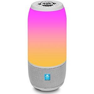 iDance BM-3L/WH Mini-bluetooth-luidspreker, draagbaar, 20 W, licht, wit, 90 x 90 x 185 cm