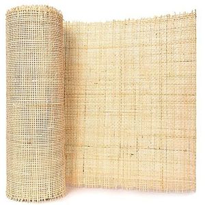 Geweven Rieten Rotan Rollen， 16""/18""/20""/22""/24""/28""/36"" Geweven Wicker Riet Webbing for Stoelen, Pole Wrap Rotan Stof DIY Craft Projecten Meubels Decor(28"" Wx 10ft L)