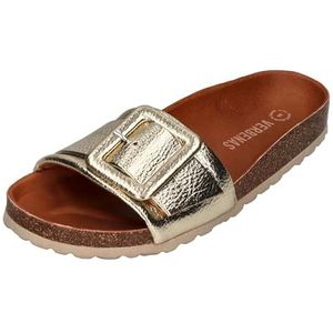 VERBENAS Dames pantoletten - Reiko Elephant - Oro, goud, 38 EU