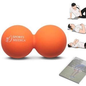 Lacrosse ball/Peanut ball/Double lacrosse ball (Peanut ball, Orange)