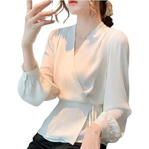 Green Tops For Women Women Lapel Solid Elegant Satin Shirt Blouses Vintage Long Sleeve Loose Button Up Female Single Breasted Shirts Tops