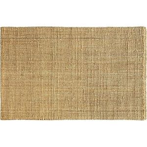 casa pura Jute tapijt geweven tapijt van natuurlijke vezels | modern jute tapijt | natuurlijke sisal look voor woonkamer, eetkamer en hal | ruime keuze | natuur - 200x290 cm