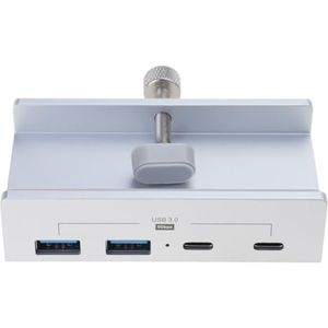 Draagbare USB-Hub 5Gbps Back Clip Ontwerpen Adapter voor Harde Schijf Camera Muis