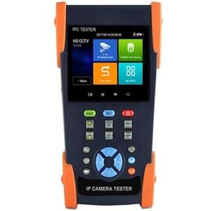 CCTV-tester 3,5 Inch IP-cameratester Analoge Cameratester Beveiliging CCTV-tester Met RJ45 TDR POE 4K H.265