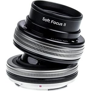 LensBaby - Composer Pro II w/Soft Focus II Optic - voor Canon EF - Compatibel met alle huidige en oudere Lensbaby Optic Swap lenslichamen - Handmatig instelbaar diafragma