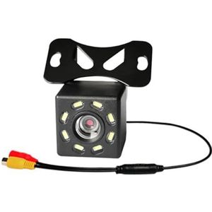 Achteruitrijcamera's Voor Auto's Auto Achteruitrijcamera Nachtzicht Achteruitrij Automatische Parkeer CCD IP68 Waterdicht 170 Graden High-Definition Beeld Achteruitrijcamera Auto(8 lights perforated)