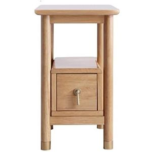 Nachtkastje Kantoor Nieuwe Chinese Stijl Nachtkastje Houten Nachtkastje Woonkamer Slaapkamer Multifunctioneel Bijzettafel Salontafel(B,40 * 40 * 50cm)