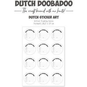 Dutch Doobadoo Dutch Sticker ATC cirkels naam (NL) 491.200.031 (04-24)