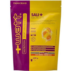 Sali+ Electrolyte - Voor energie bij lichamelijke activiteit - Formaat: Doypack 600 g - Sinaasappelsmaak