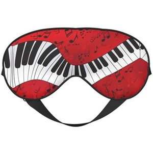 Muziek Opmerking Piano Slaap Eye Mas Bijgewerkt Ontwerp Licht Blokkerende Night Eye Blinder Mannen Vrouwen Shift Werk Reizen