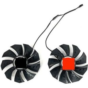 87MM RTX3090 koelerventilator vervangend voor kleurrijke GeForce RTX 3060 3070 3080 Ti 3090 NB 12G-V grafische videokaart koelventilator(Black 2-Fan)