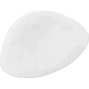HomeJoySet Doorzichtige Siliconen Gel Bh-inzetstukken, Borstcups, Pads - Driehoekige, Concave Nepborstmastectomieprothese For Crossdresser, Transgender, Cosplay, 500 G/stuk, Transparant(T_150g/Piece)