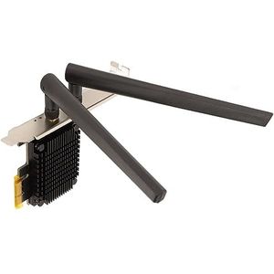 PCIE Wifi-kaart, 2.4G 5G 6G Triple Band Wifi 6E-kaart met 6dBi High Aain-antenne, MU MIMO Ultra Low Latency, voor, voor Pc