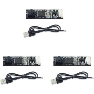 TsoLay 3 x 30 W Pixel-cameramodule USB2.0 OV7675 + 40 cm USB-kabel voor laptop