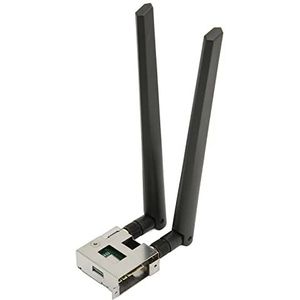 WiFi-netwerkkaart, Plug-and-play Draadloze WiFi-adapterkaart Aluminiumlegering voor Kantoor